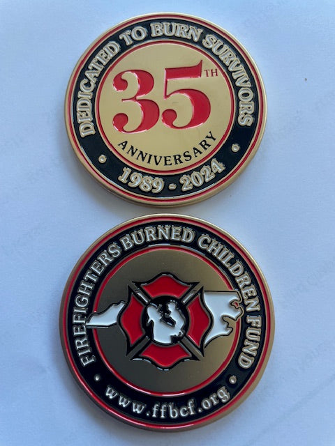 E. 35 Year Anniversary Challange Coin